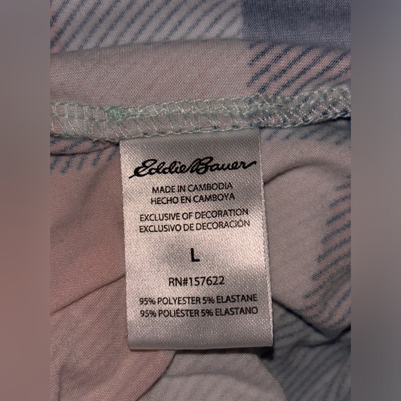 Eddie Bauer Women L Drawstring Waist Pajama Pant Relax Fit Sleep Loungewear - Picture 6 of 8